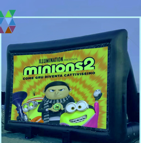 Cinema in Spiaggia con i MINIONS