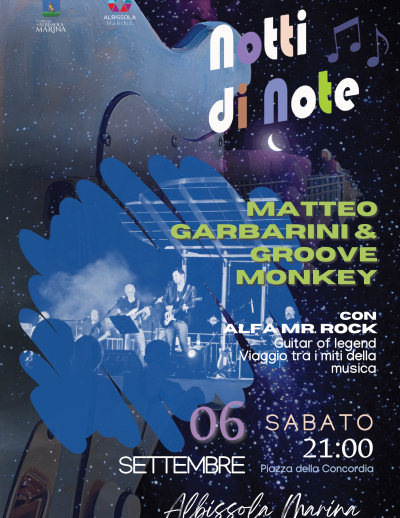 Guitar of Legend: i miti della musica risuonano ad Albissola - Sabato 6 settembre