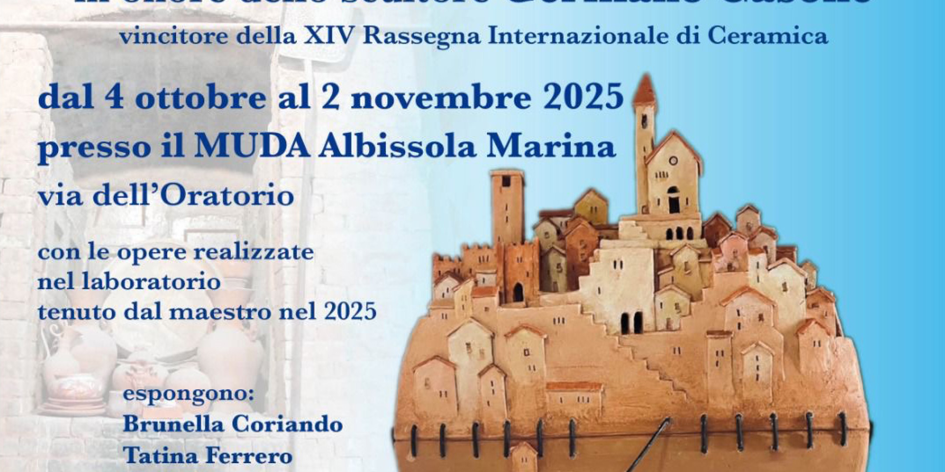 MAESTRO E ALLIEVE - sabato 4 ottobre 2025
