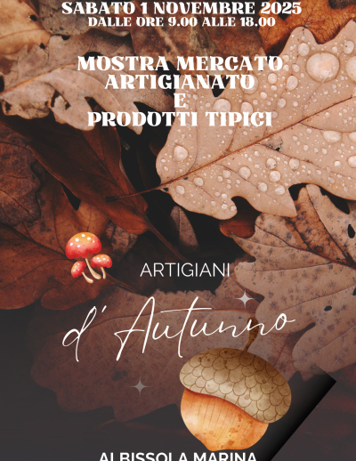 Artigiani d’Autunno – Albissola Marina Sabato 1 novembre 2025