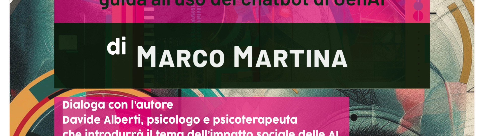 Presentazione del libro “GenIAle” di Marco Martina - Sabato 13 dicembre