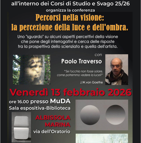 PERCORSI NELLA VISIONE: La Percezione della Luce e dell'Ombra