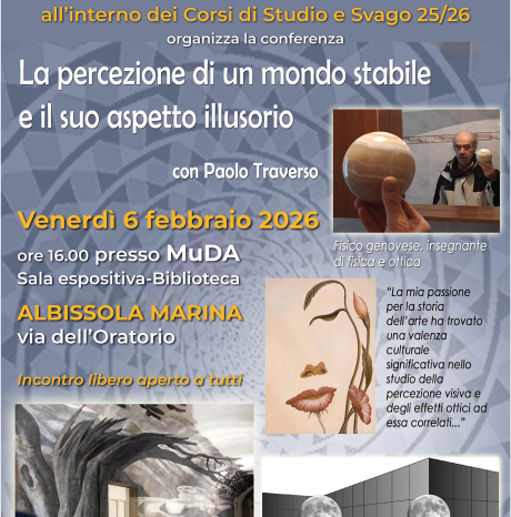 La percezione di un mondo stabile e il suo aspetto illusorio