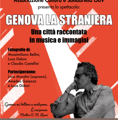  “GENOVA LA STRANIERA” -  sabato 11 aprile 