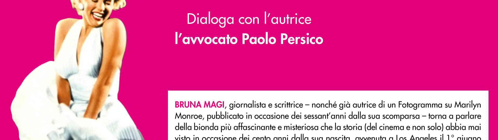 I MIEI PRIMI CENTO ANNI" DI BRUNA MAGI - Sabato 20 giugno 