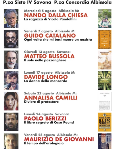 Eventi di agosto – Parole ubikate in mare