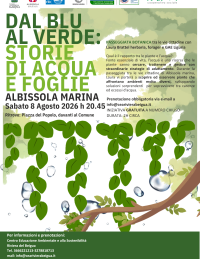 PASSEGGIATA BOTANICA - sabato 8 agosto